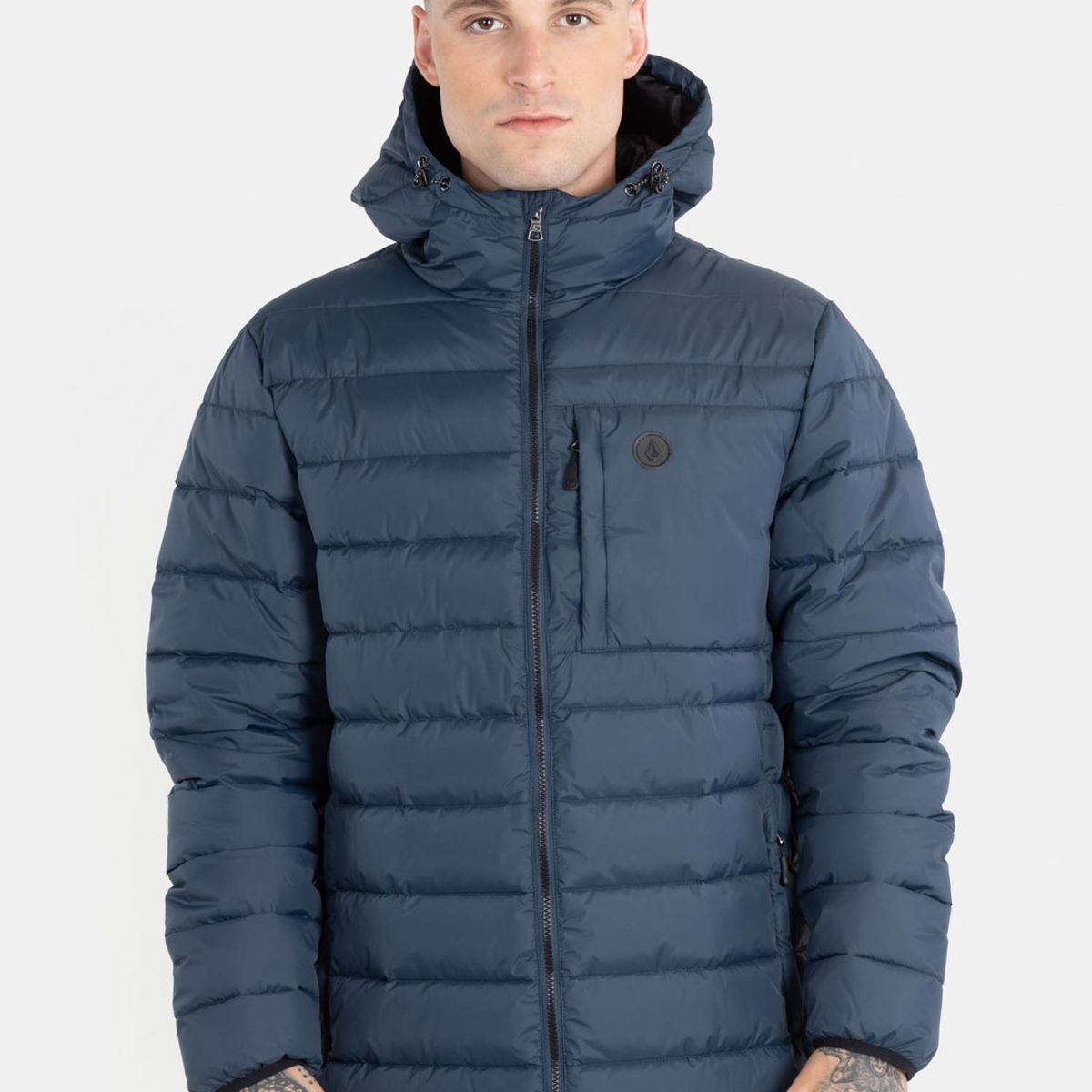 VOLCOM - Parka Puffa Kappa Azul Marino Hombre Volcom