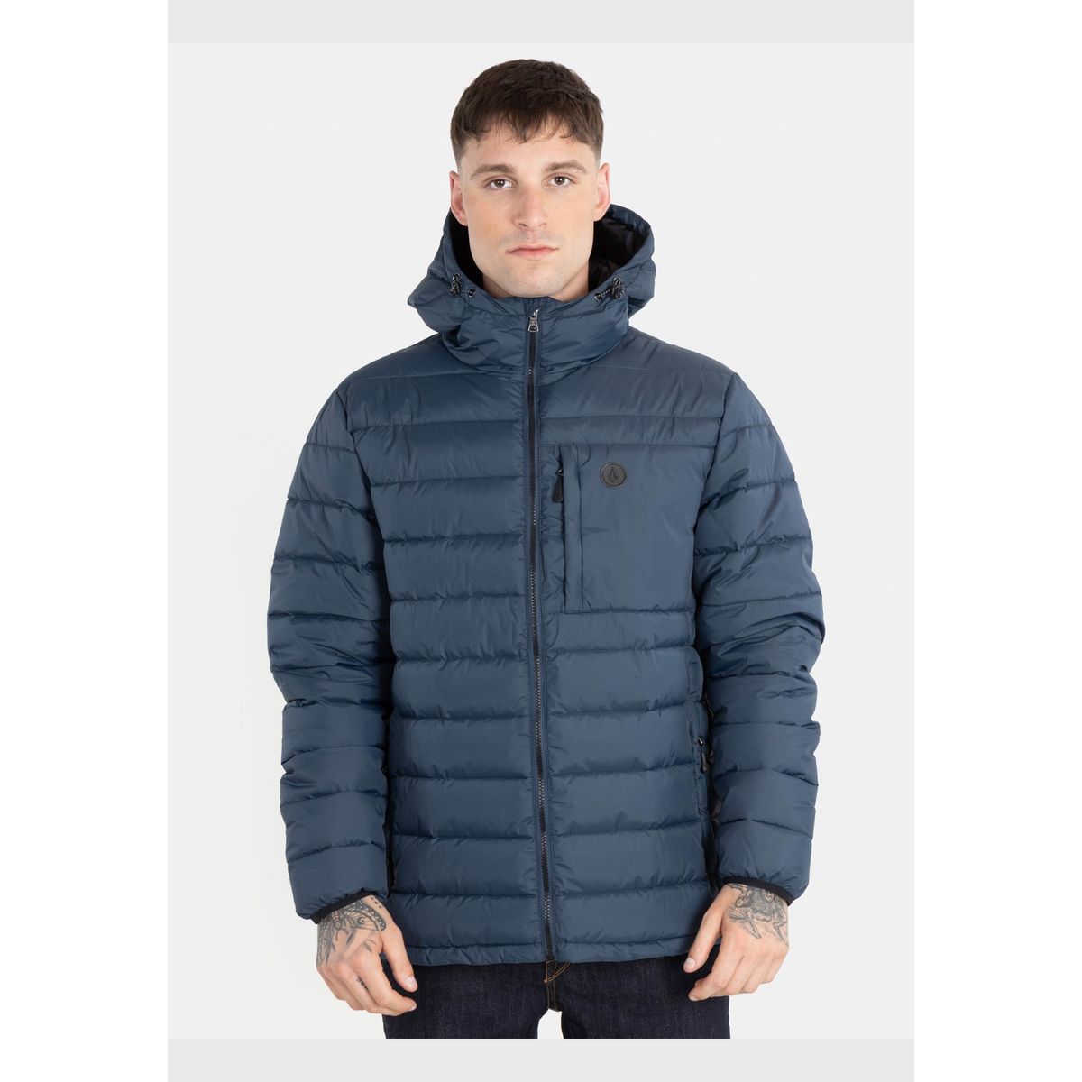 VOLCOM - Parka Puffa Kappa Azul Marino Hombre Volcom