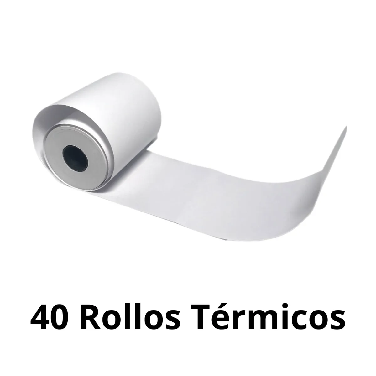 ROLLITOS - Pack x 40 Rollos Térmicos 57mm x 17metros