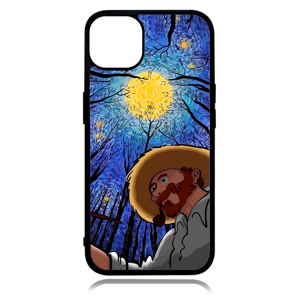 GENERICO - Carcasa Para IPHONE 15 Diseño Vangogh 1