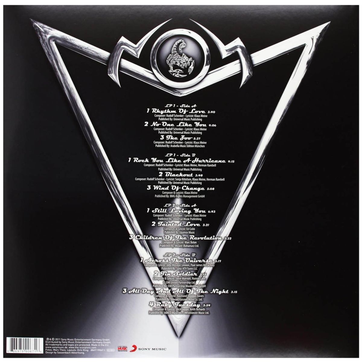 HITWAY MUSIC - SCORPIONS - COMEBLACK (2LP) - VINILO HITWAY MUSIC