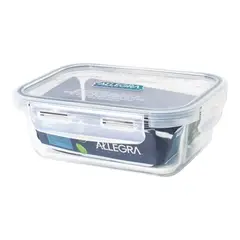 ALLEGRA - Contenedor Hermético Rectangular De 590ml