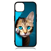 Carcasa Para IPHONE 15 PRO MAX Diseño Gatito 5