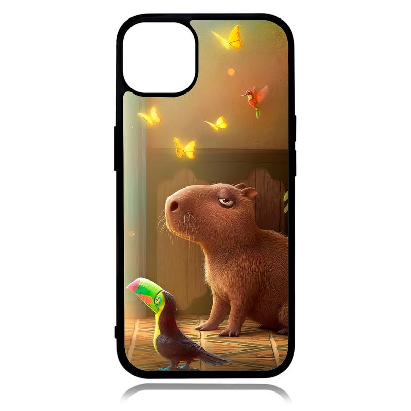 GENERICO - Carcasa Para IPHONE 15 PRO MAX Diseño Capibara 3
