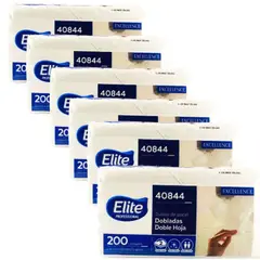 ELITE - Toalla interfoliada doble hoja 1200 toallas