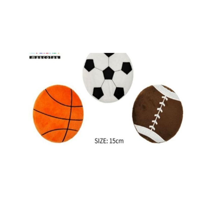 GENERICO - Pack 3 Pelotas Para Perros Juguete Surtidos 15cm