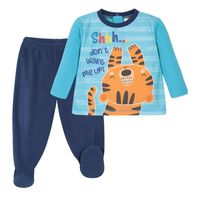 Pijama Bebé Niño Conjunto Polar Celeste H2O WEAR.-