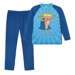 H2O WEAR - Pijama Niño Polar Azul H2O WEAR.-