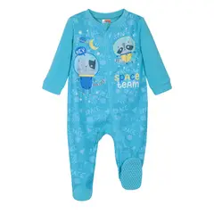 H2O WEAR - Pijama Bebe Niño Entero Polar Celeste