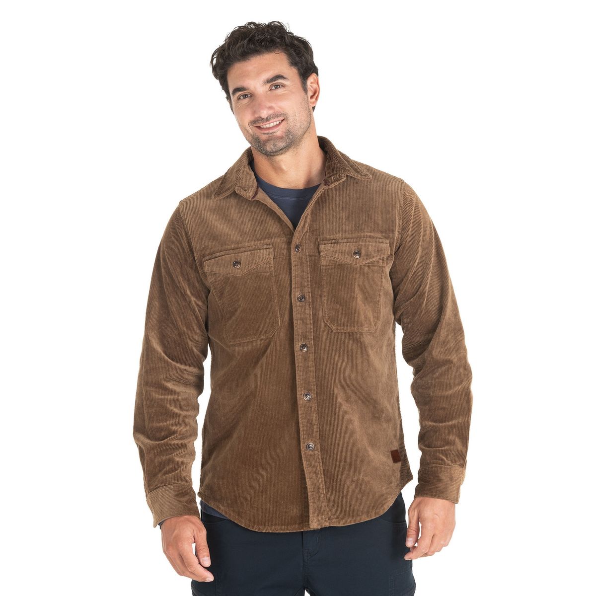 PANAMA JACK - Chaqueta Cotelé Hombre Chocolate Panama Jack