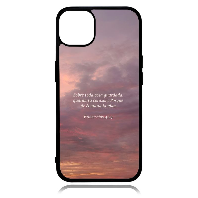GENERICO - Carcasa Para IPHONE 14 PRO Diseño Frase Biblia 1