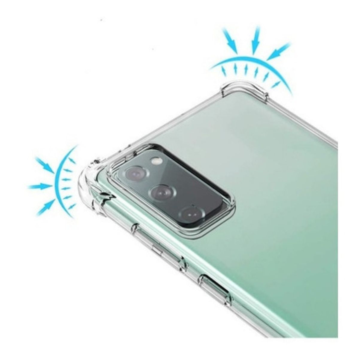 GENERICO - Carcasa Funda Transparente Reforzada Para Samsung A72