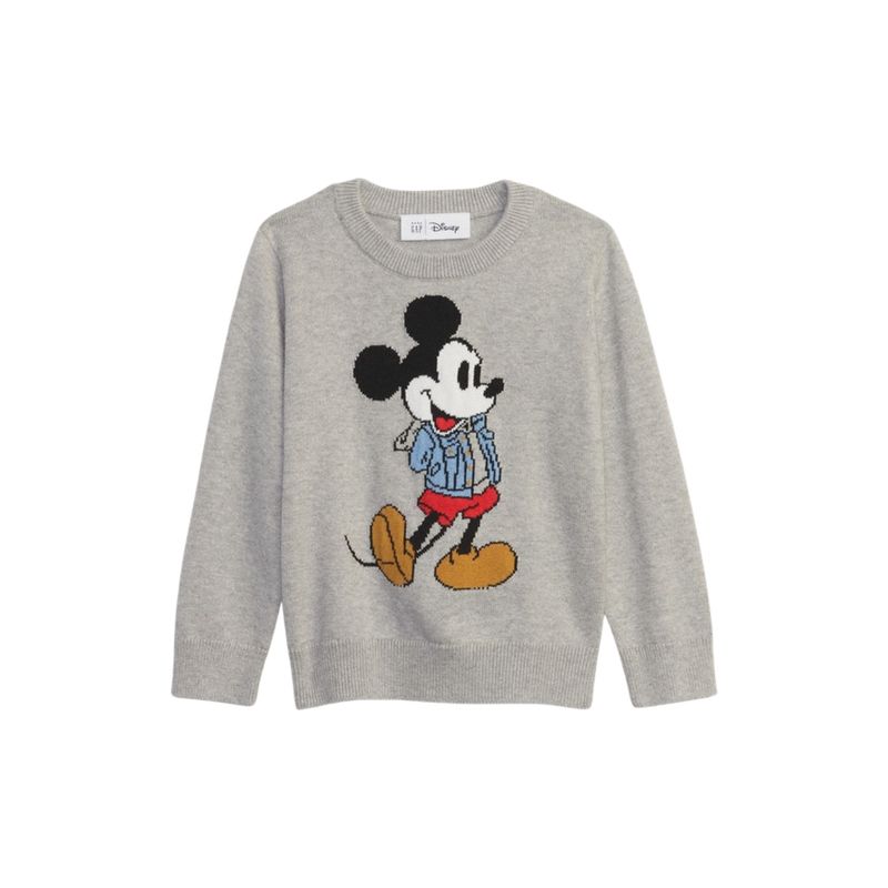 GAP - Chaleco Disney Mickey Mouse Gris GAP