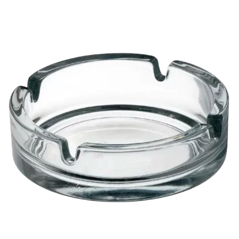 ALLEGRA - Cenicero Redondo Vidrio 10,5Cms Allegra