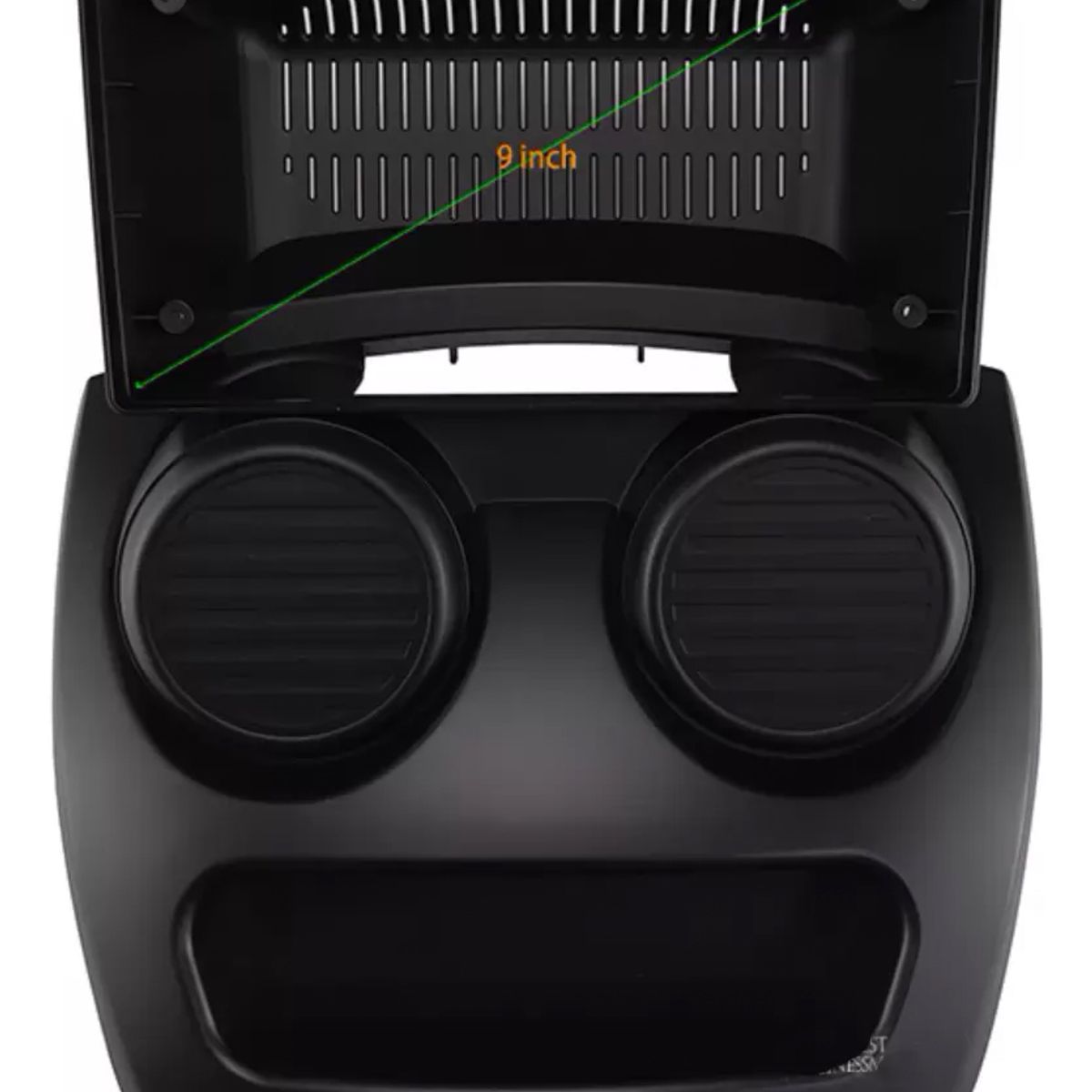 GENERICO - Bisel Adaptador Consola Radio Byd F0 2008 / 2012 9 Pulgadas