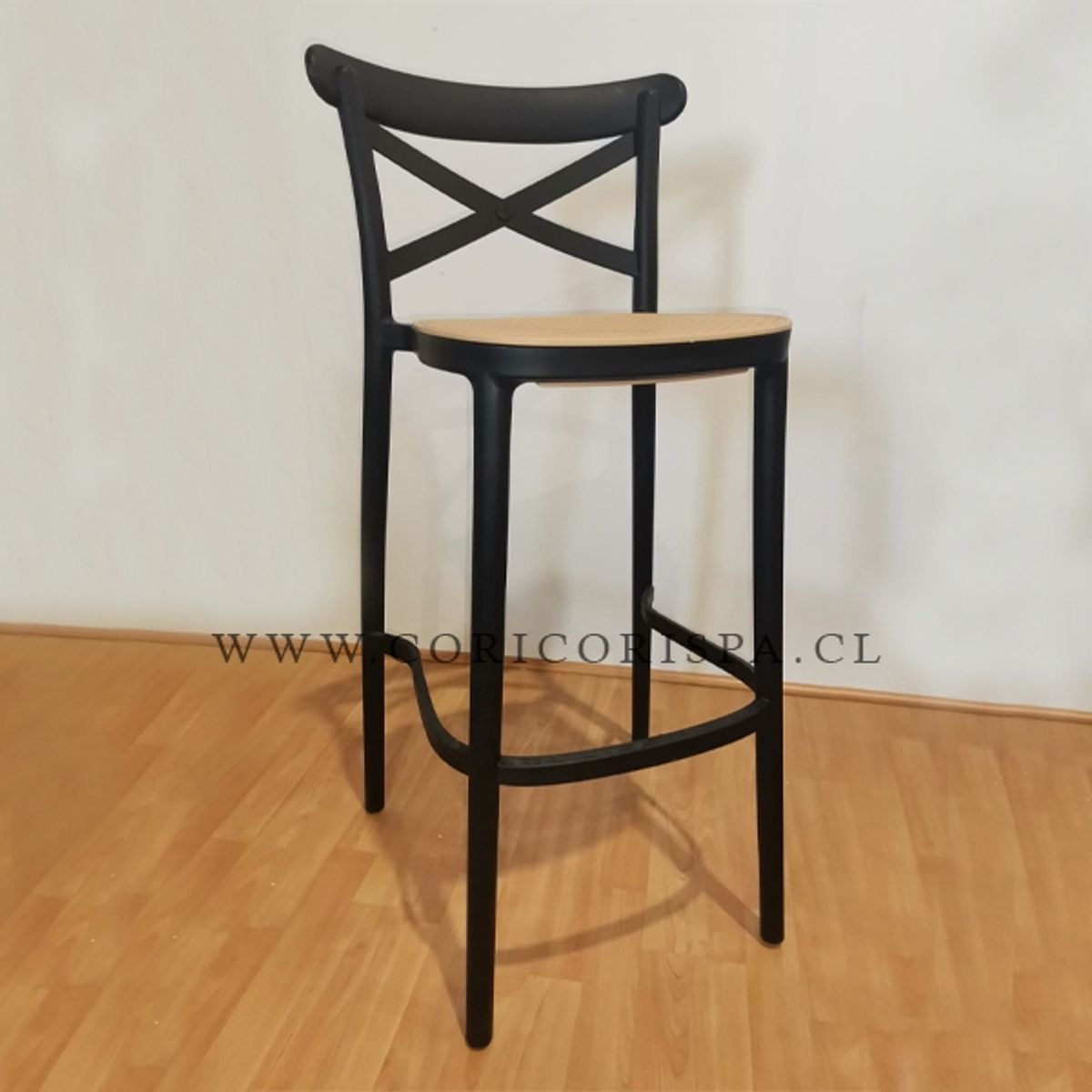 CORI CORI - Taburete Danubio 77cms color Negro