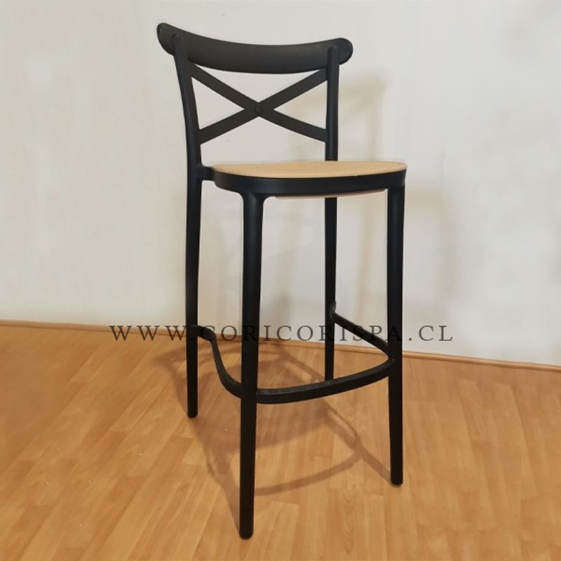 CORI CORI - Taburete Danubio 77cms color Negro