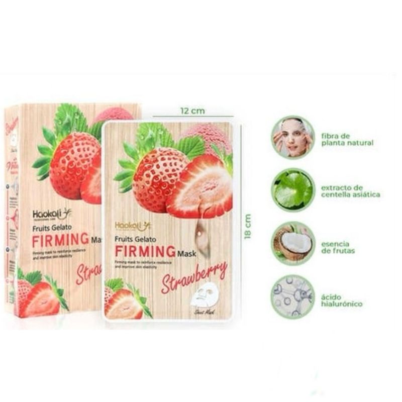 GENERICO - Mascarilla Hidro Facial Fruit Gelato Frutilla.-