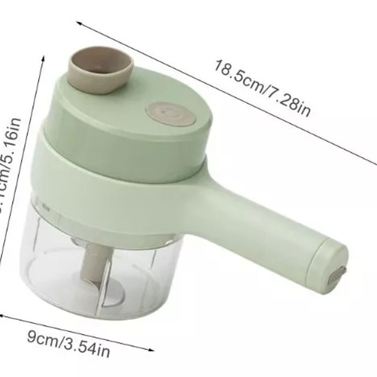 GENERICO - Cortador Eléctrico De Verduras Procesadora De Alimentos