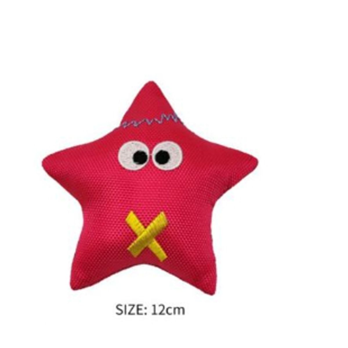 GENERICO - Juguete Para Perros Color Fucsia Diseño Estrella  12cm