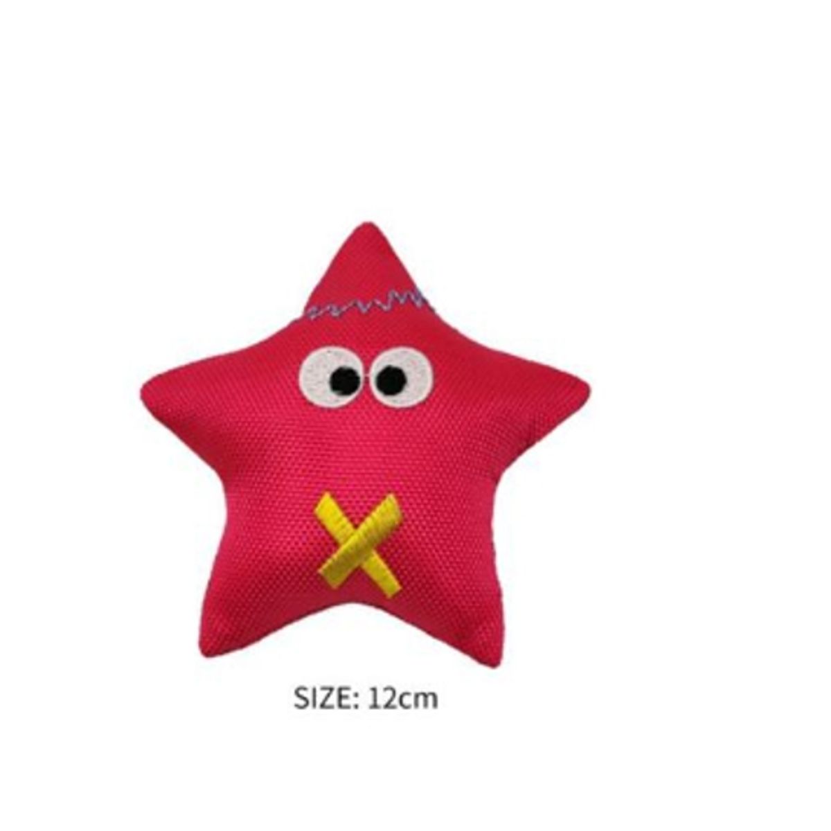 GENERICO - Juguete Para Perros Color Fucsia Diseño Estrella  12cm