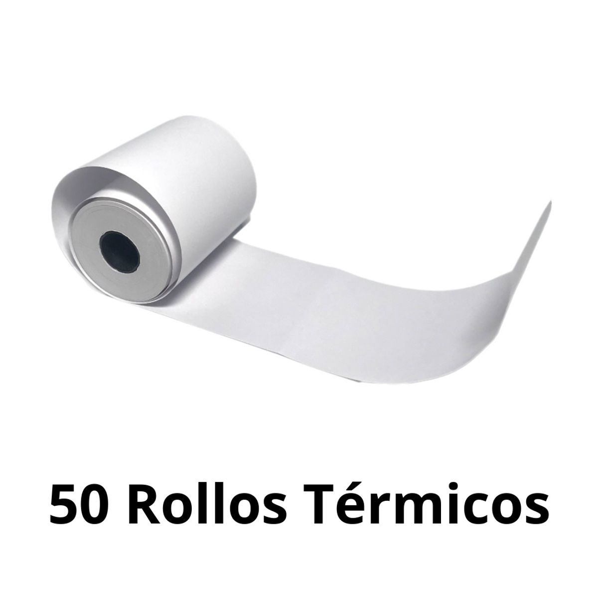 ROLLITOS - 50 Rollos Termicos 57mm x 17m Transbank Redelcom Getnet