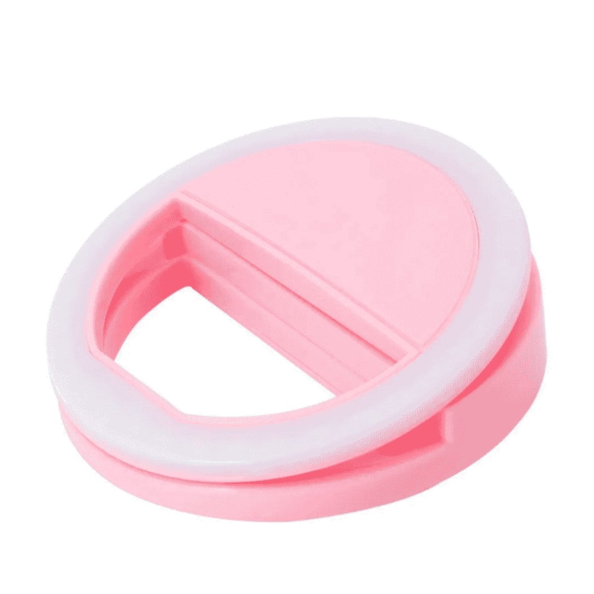 GENERICO - Aro de luz selfie para smartphone incluye pilas maxell