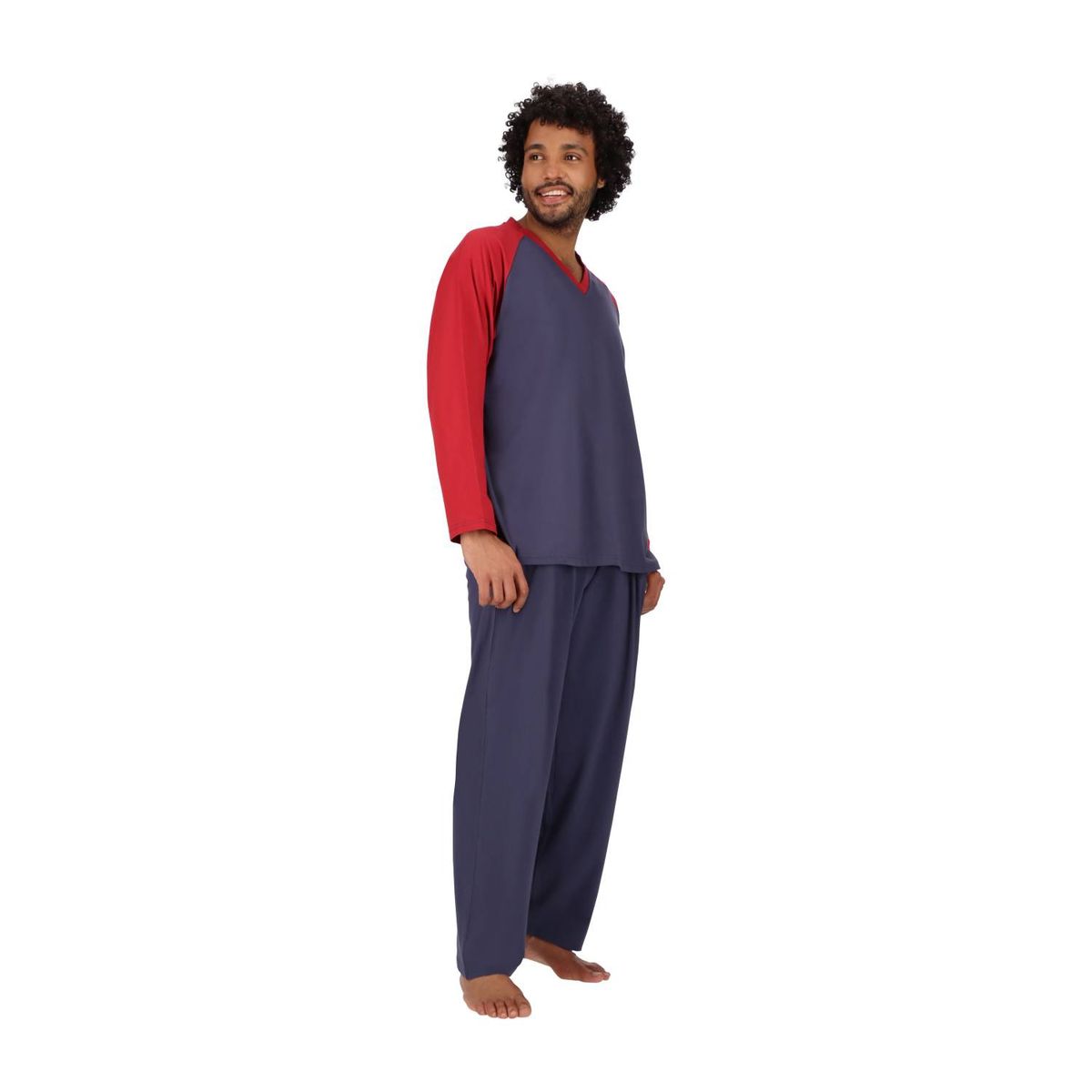 MOTA - PIJAMA LARGO  ALGODÓN
