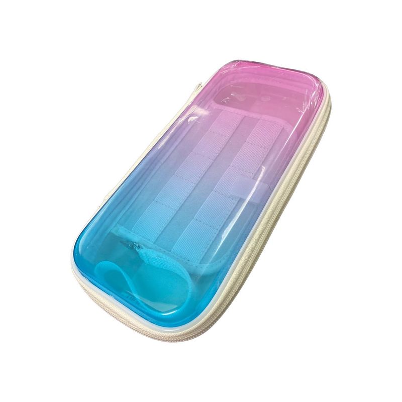 GENERICO - Estuche de Transporte Compatible Con Switch Tornasol Morado