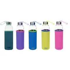MEGA - Botella Vidrio Funda Color 525Cc