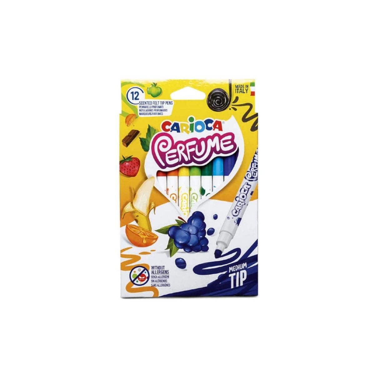 CARIOCA - Plumones Con Perfume 12 Colores Carioca - SC