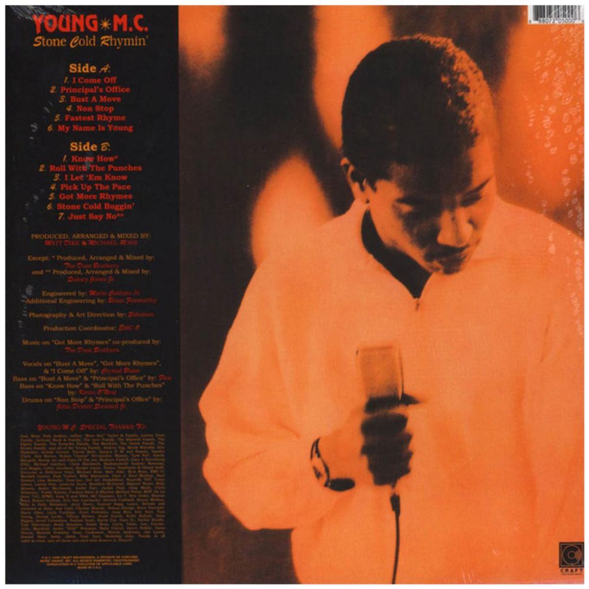 HITWAY MUSIC - YOUNG MC - STONE COLD RHYMIN' - VINILO HITWAY MUSIC