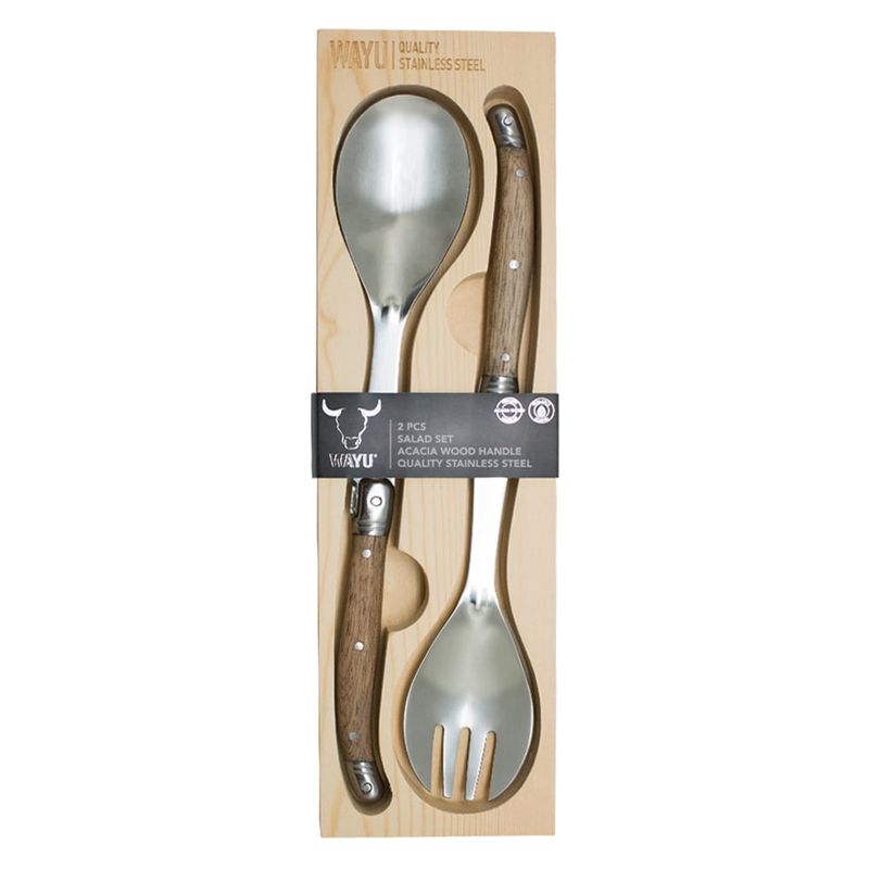 WAYU - Set Cucharas Ensaladas 2 Pcs Wayu