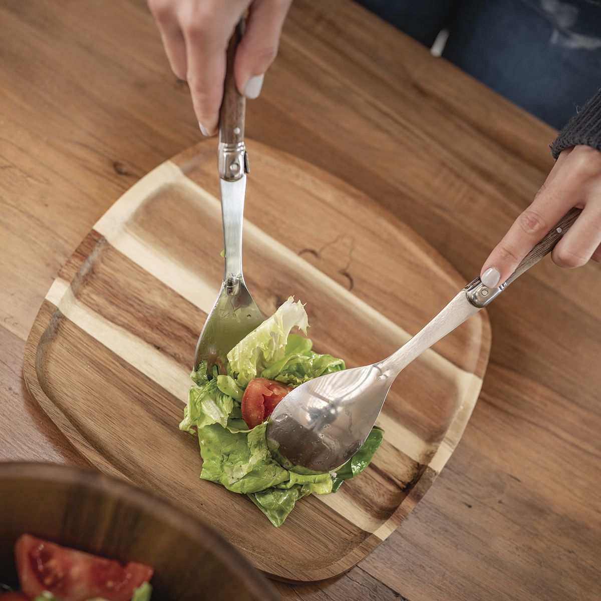 WAYU - Set Cucharas Ensaladas 2 Pcs Wayu