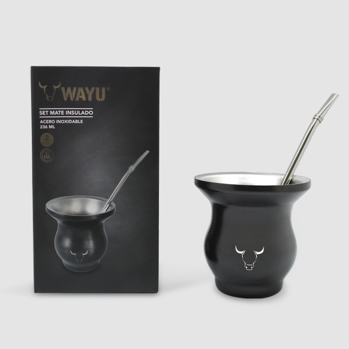 WAYU - Mate Con Bombilla Wayu