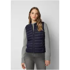 SCALPERS - Parka Sin Mangas Acolchado Calavera Navy