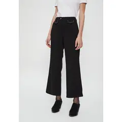 ASH - Pantalon Palazzo Tapetas Decorativas Negro