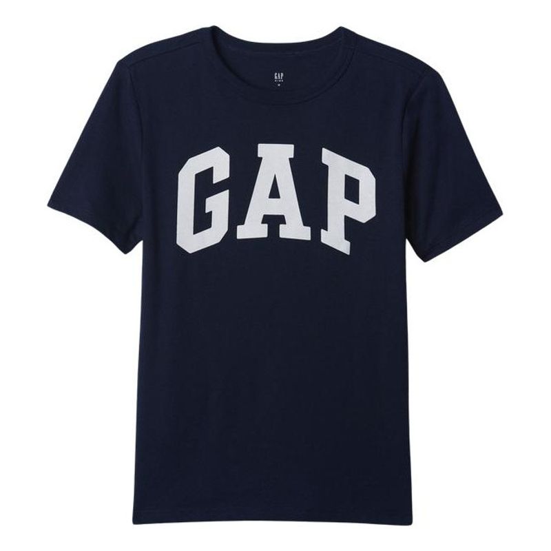 GAP - Polera Logo Manga Corta Azul GAP