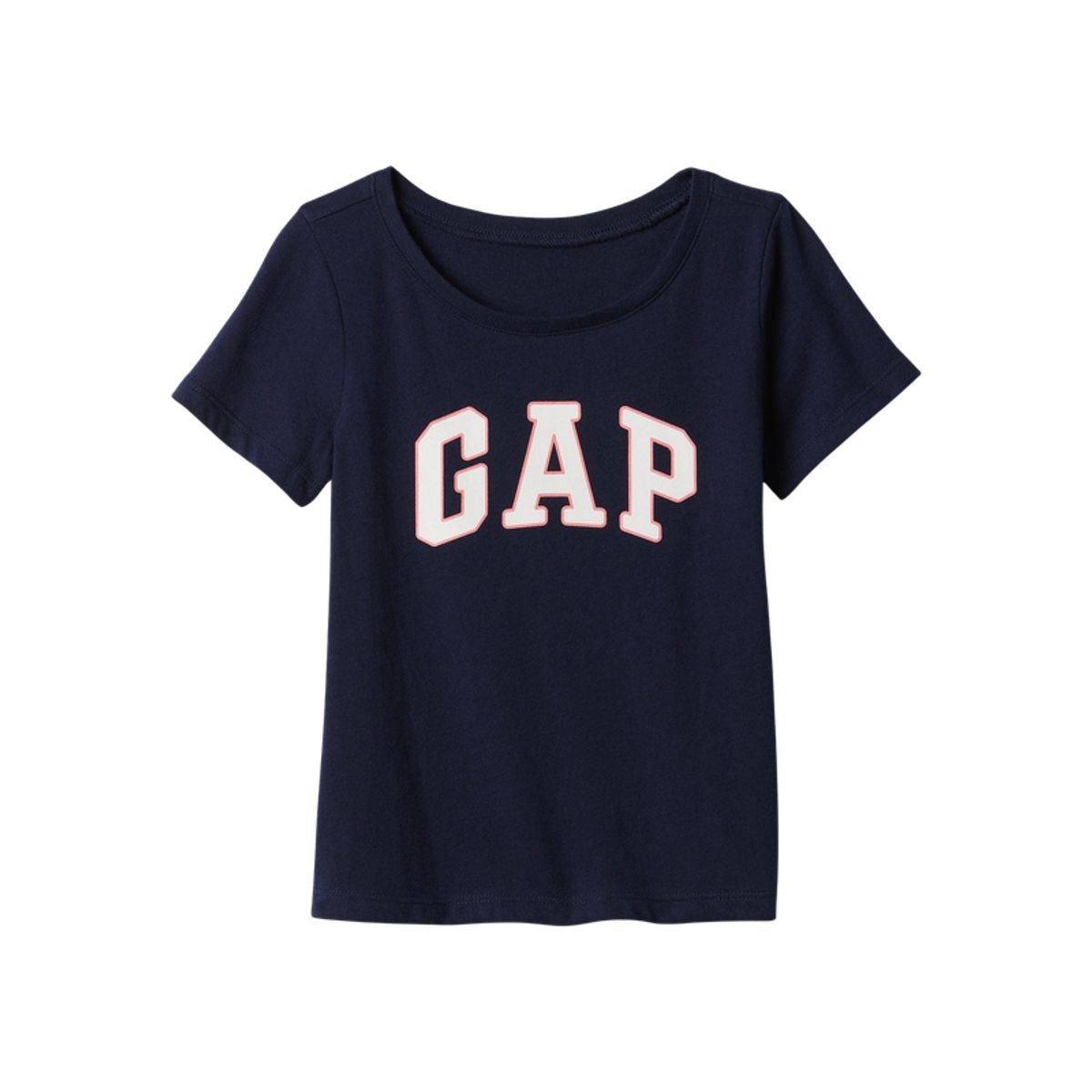 GAP - Polera Logo Manga Corta Marina Azul