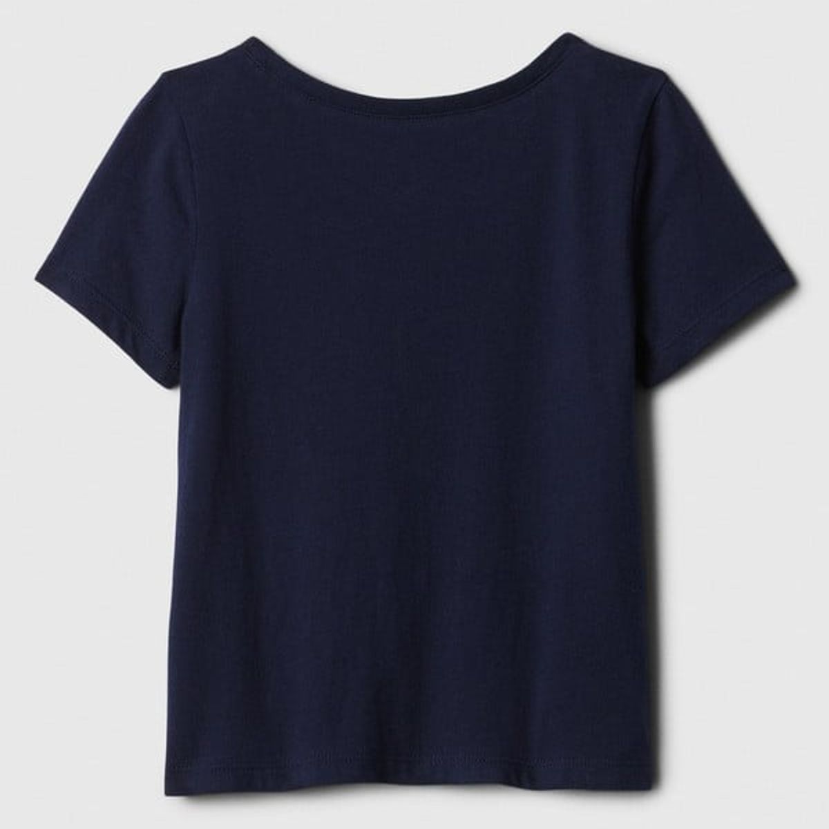 GAP - Polera Logo Manga Corta Marina Azul