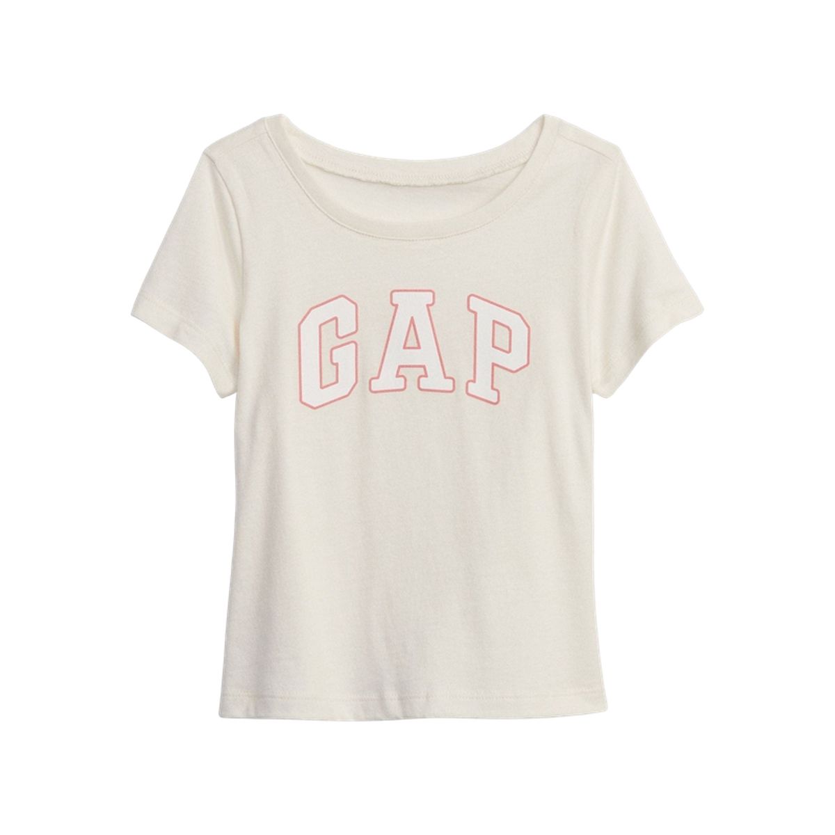 GAP - Polera Logo Manga Corta Blanco