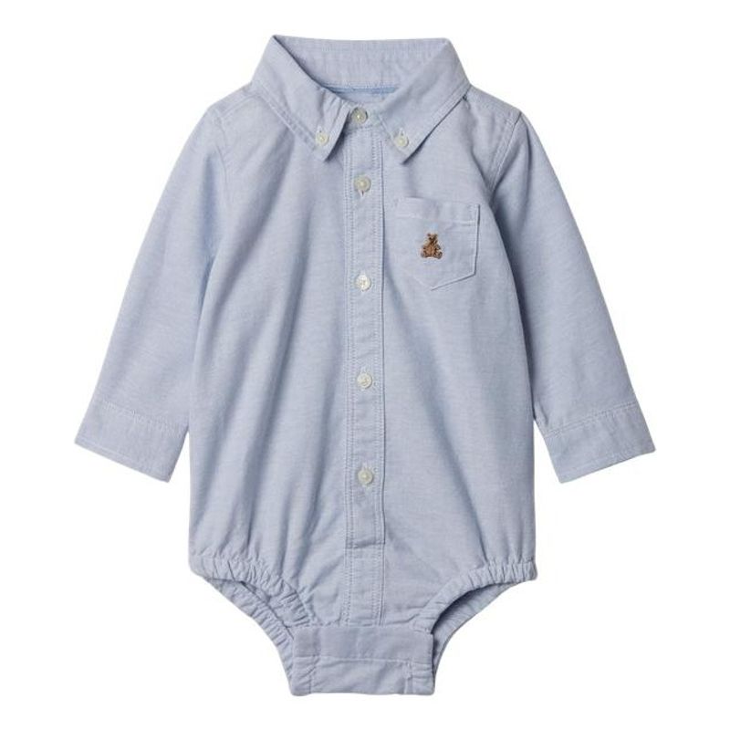 GAP - Pilucho Camisa Oxford Azul GAP
