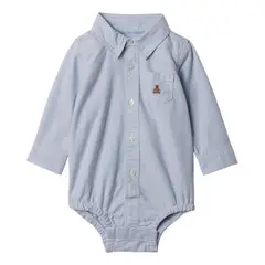 GAP - Pilucho Camisa Oxford Azul