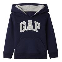 Polerón Logo Con Gorro Azul