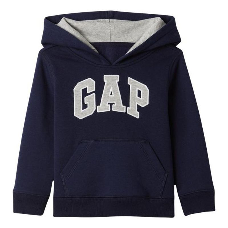 GAP - Polerón Logo Con Gorro Azul GAP