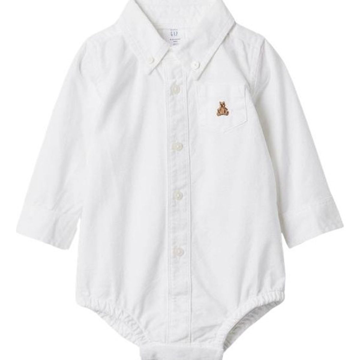 GAP - Pilucho Camisa Oxford Blanco GAP