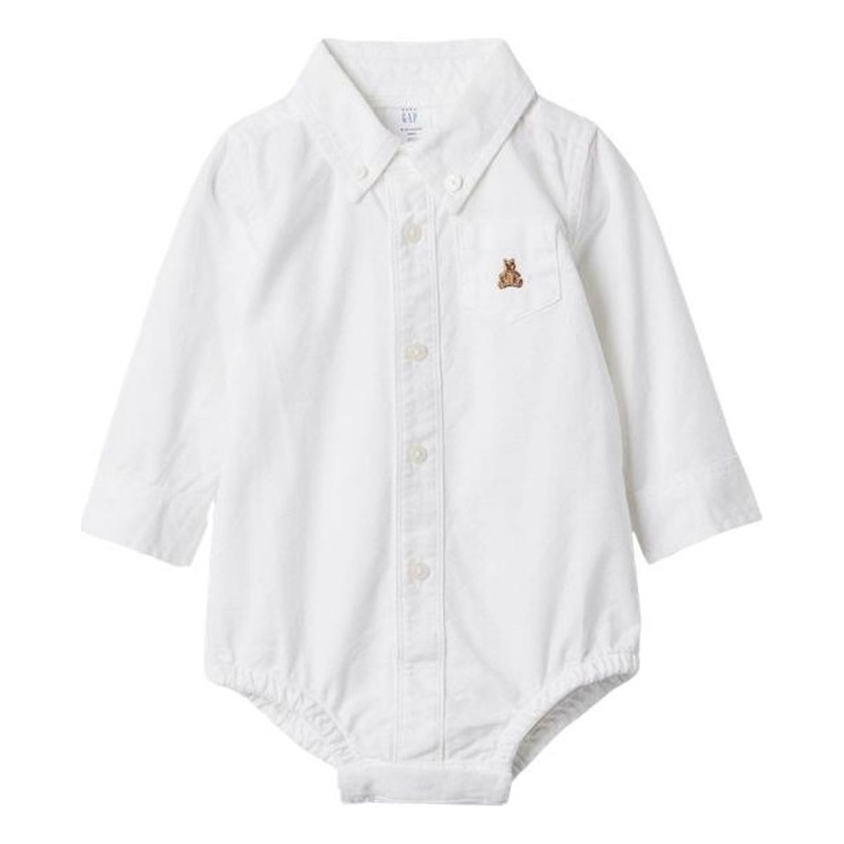 GAP - Pilucho Camisa Oxford Blanco GAP