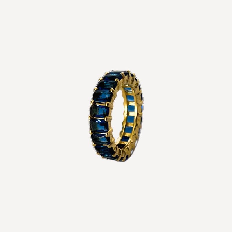SUCCESS - Anillo Baguette Blue Be You Joyas