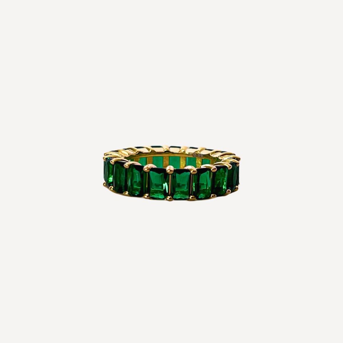 SUCCESS - Anillo Baguette Green Be You Joyas