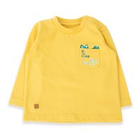 Polera Bebé Niño Mostaza